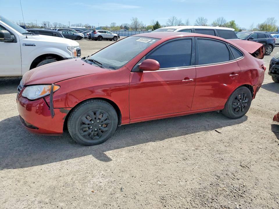 2008 Hyundai Elantra VIN KMHDU45D18U329802 COPART salvage auction — REAR END, On - Permit Salvage, sold $200 on 2026-07-23 (photo 1)