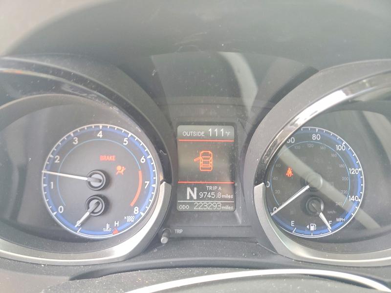 2015 Toyota Corolla VIN 5YFBURHEXFP281871 COPART salvage auction — FRONT END, SC - CERT OF TITLE-SALVAGE, sold $1,150 on 2026-07-06 (photo 9)
