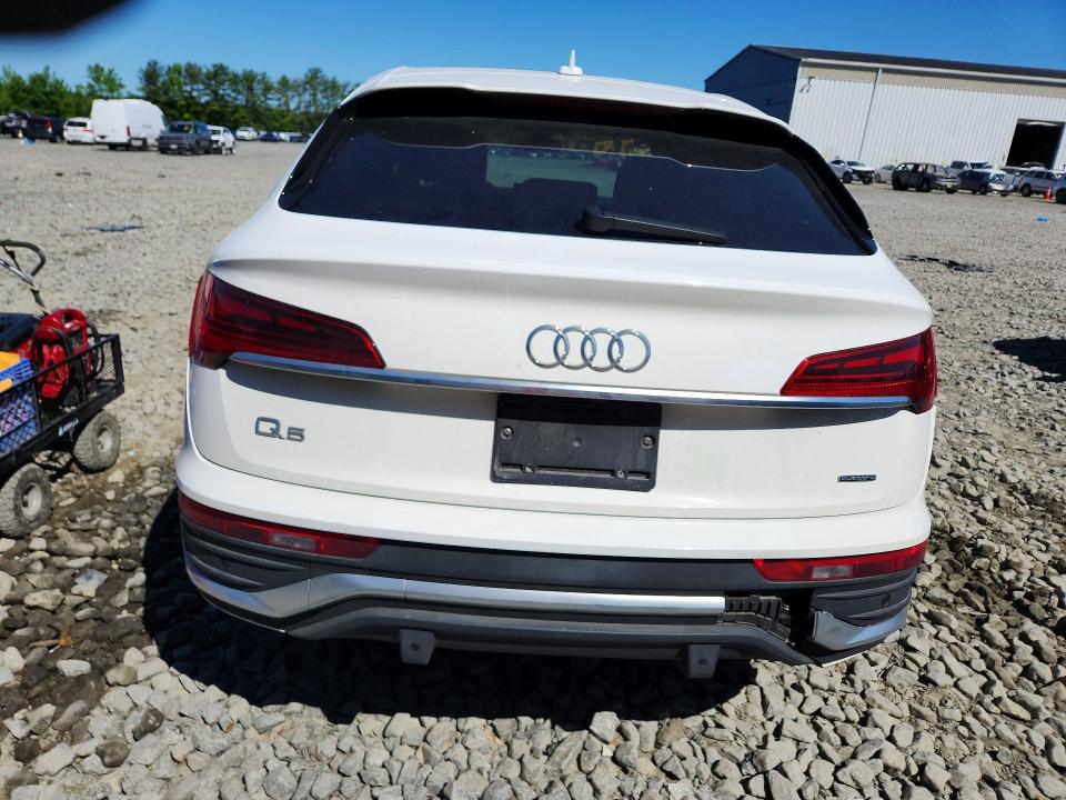 2022 Audi Q5 VIN WA14AAFY8N2073723 COPART salvage auction — MECHANICAL, Nj - Cert Of Title-Salvage, sold $12,500 on 2026-07-15 (photo 6)