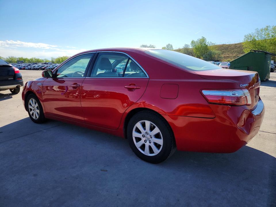 2007 Toyota Camry hybrid VIN JTNBB46K873011531 COPART salvage auction — FRONT END, CO - BILL OF SALE-PARTS ONLY, sold $625 on 2026-07-27 (photo 2)