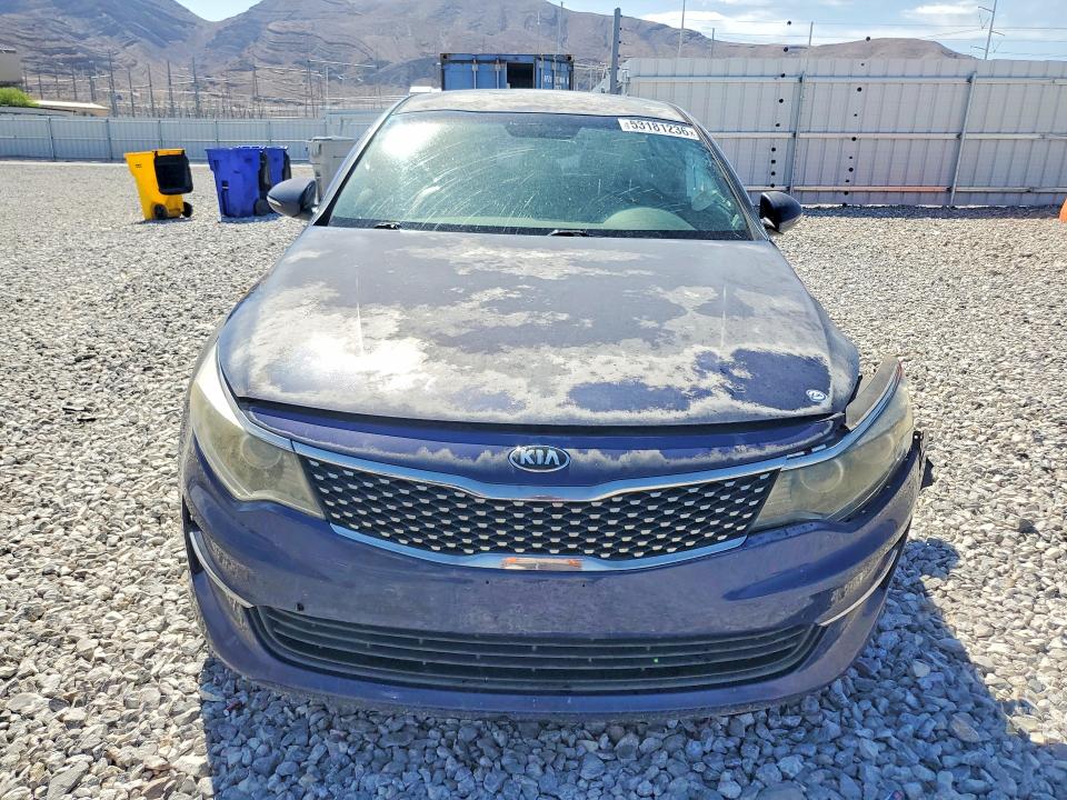 2016 Kia Optima VIN 5XXGU4L36GG017328 COPART salvage auction — FRONT END, Nv - Salvage Title, sold $1,100 on 2026-07-08 (photo 5)