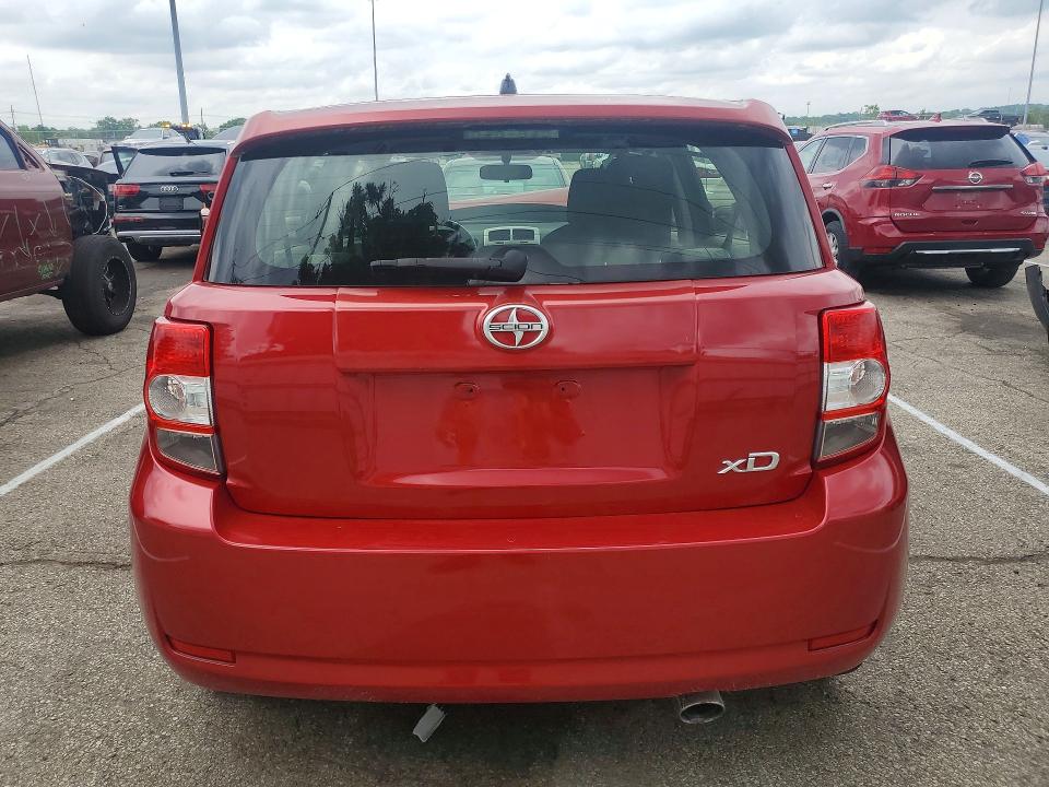 2014 Scion Xd VIN JTKKUPB43E1042291 COPART salvage auction — FRONT END, Oh - Cert Of Title-Salvage, sold $500 on 2026-07-07 (photo 6)