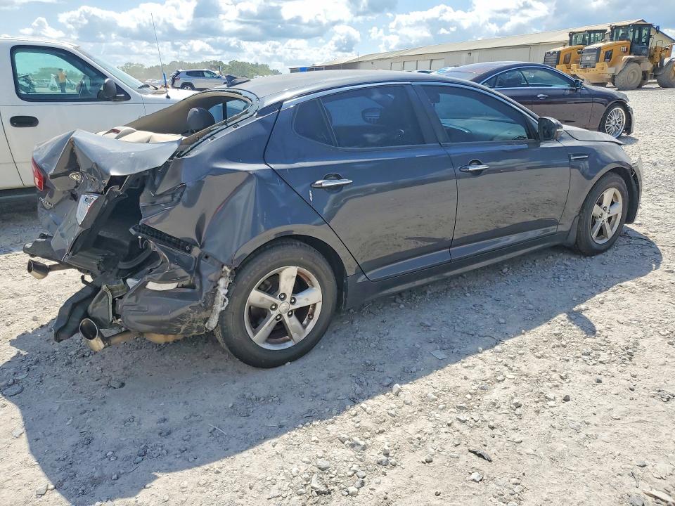 2015 Kia Optima VIN 5XXGM4A75FG484826 COPART salvage auction — REAR END, Tn - Salvage Certificate, sold $800 on 2026-07-16 (photo 3)