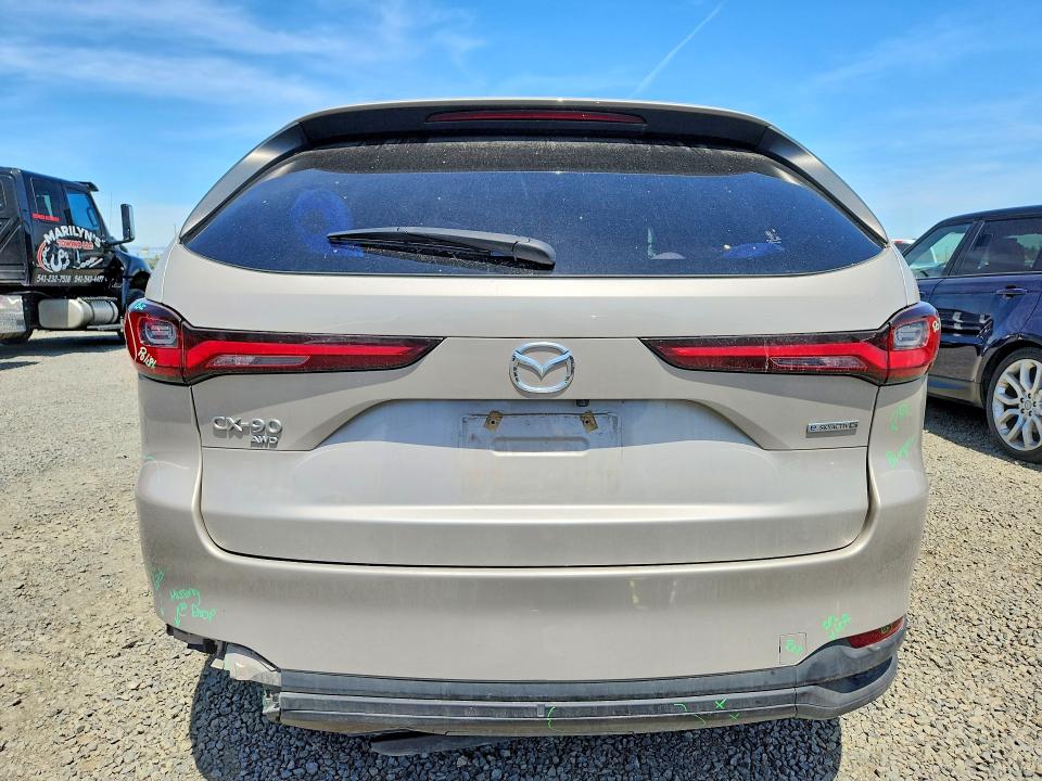 2024 Mazda Cx-90 VIN JM3KKCHD0R1123369 COPART salvage auction — FRONT END, Or - Salvage Title Certificate, sold $200 on 2026-07-21 (photo 6)