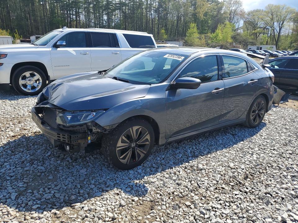 2018 Honda Civic VIN SHHFK7H69JU222124 COPART salvage auction — FRONT END, Ma - Cert Of Title-Salvage, sold $2,400 on 2026-07-29 (photo 1)