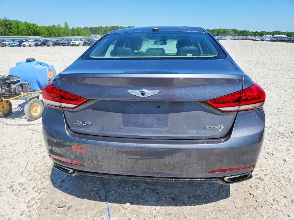 2015 Hyundai Genesis VIN KMHGN4JE5FU072570 COPART salvage auction — FRONT END, Mi - Certificate Of Title, sold $1,950 on 2026-07-09 (photo 6)