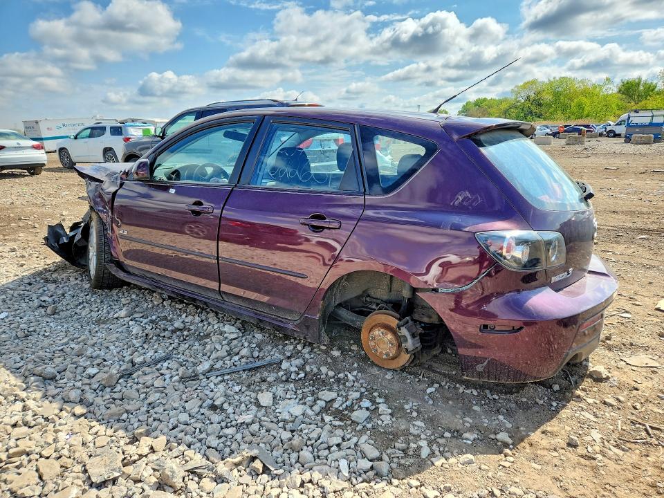 2007 Mazda 3 VIN JM1BK143171647069 COPART salvage auction — FRONT END, Il - Salvage Certificate, sold $375 on 2026-07-22 (photo 2)