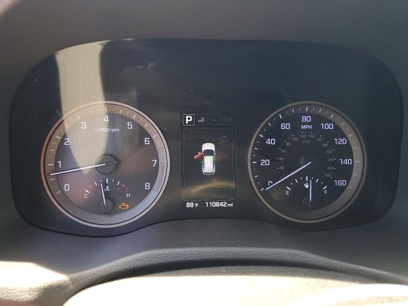 2016 Hyundai Tucson VIN KM8J33A2XGU089815 COPART salvage auction — MECHANICAL, Hi - Cert Of Title-Repossession, sold $1 on 2026-07-20 (photo 9)