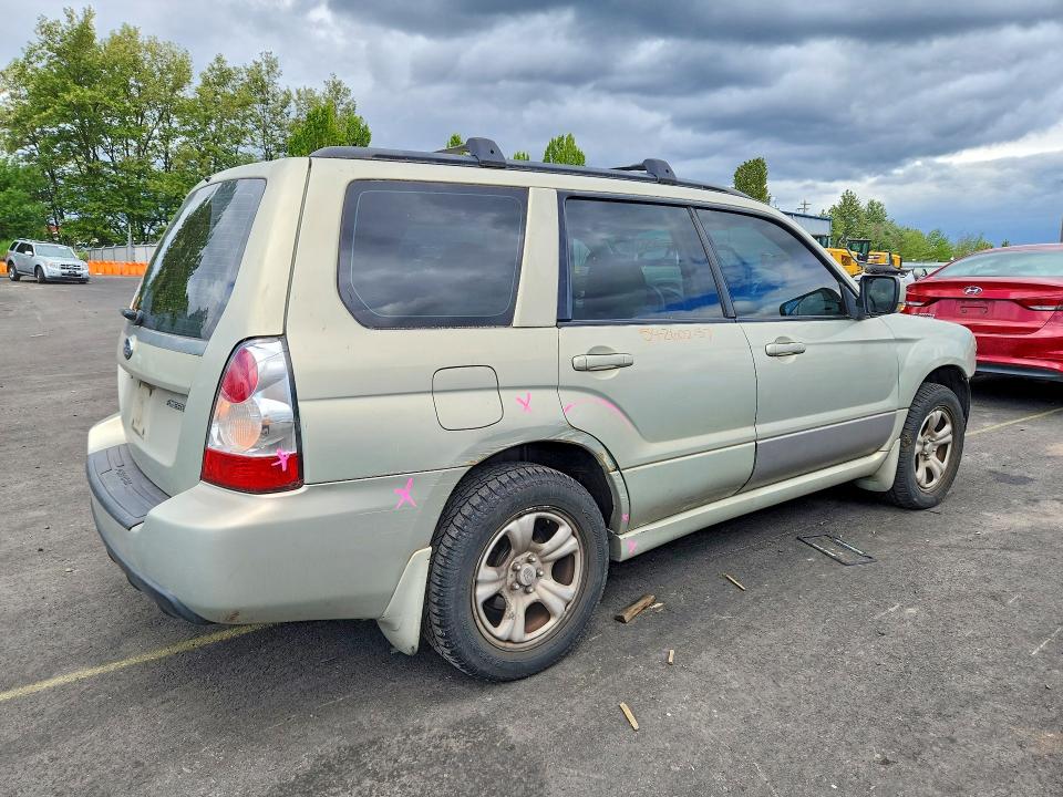 2006 Subaru Forester VIN JF1SG65696H744278 COPART salvage auction — FRONT END, Or - Salvage Title Certificate, sold $450 on 2026-07-13 (photo 3)