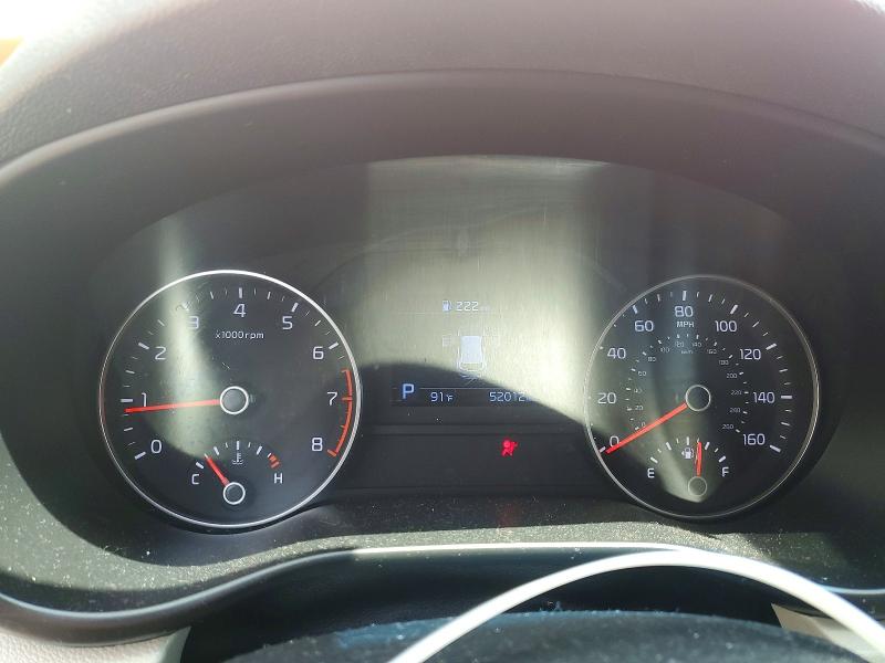 2020 Kia Sportage VIN KNDPM3AC8L7794335 COPART salvage auction — FRONT END, Sc - Cert Of Title-Salvage, sold $3,850 on 2026-07-22 (photo 9)