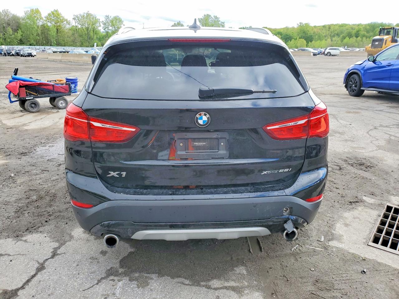 2021 BMW X1 VIN WBXJG9C07M5T17804 COPART salvage auction — Front End, NY - MV-907A SALVAGE CERTIFICATE, sold $3,350 on 2026-06-30 (photo 6)