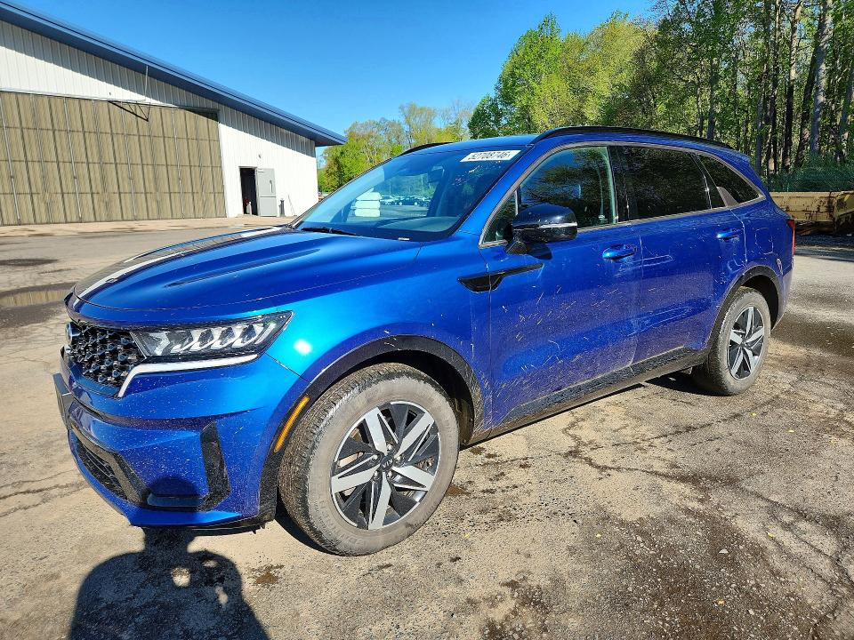 2021 Kia Sorento VIN 5XYRL4LC3MG017242 COPART salvage auction — REAR END, Ct - Cert Of Title-Salvage, sold $8,100 on 2026-07-02 (photo 1)