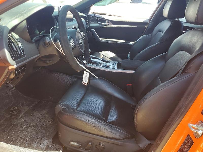 2019 Kia Stinger VIN KNAE35LC9K6071176 COPART salvage auction — SIDE, Tx - Salvage Vehicle Title, sold $5,200 on 2026-07-09 (photo 7)
