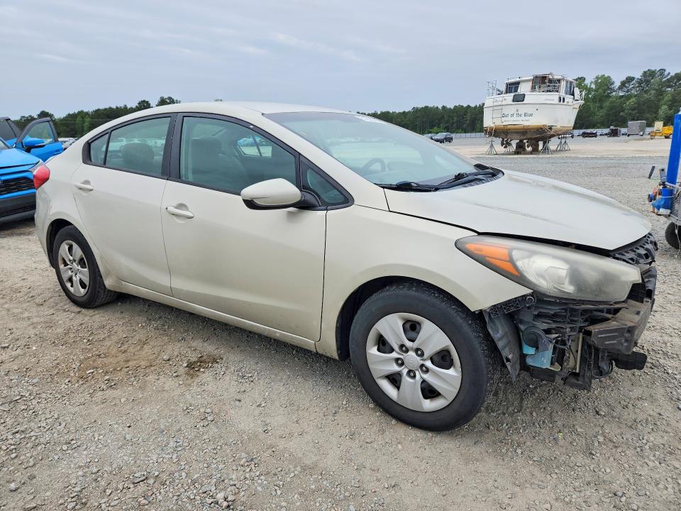 2015 Kia Forte VIN KNAFK4A6XF5311099 COPART salvage auction — FRONT END, Nc - Salvage Certificate Of Title, sold $1,200 on 2026-07-20 (photo 4)