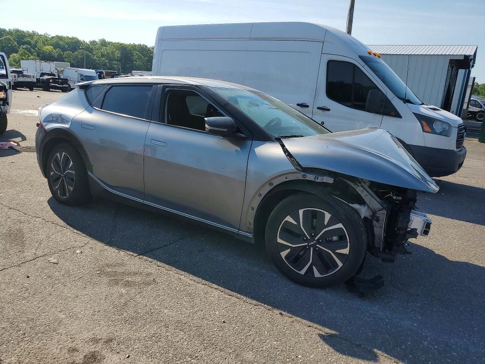 2023 Kia Ev6 VIN KNDC34LA6P5130653 COPART salvage auction — FRONT END, Fl - Certificate Of Destruction, sold $2,900 on 2026-07-06 (photo 4)