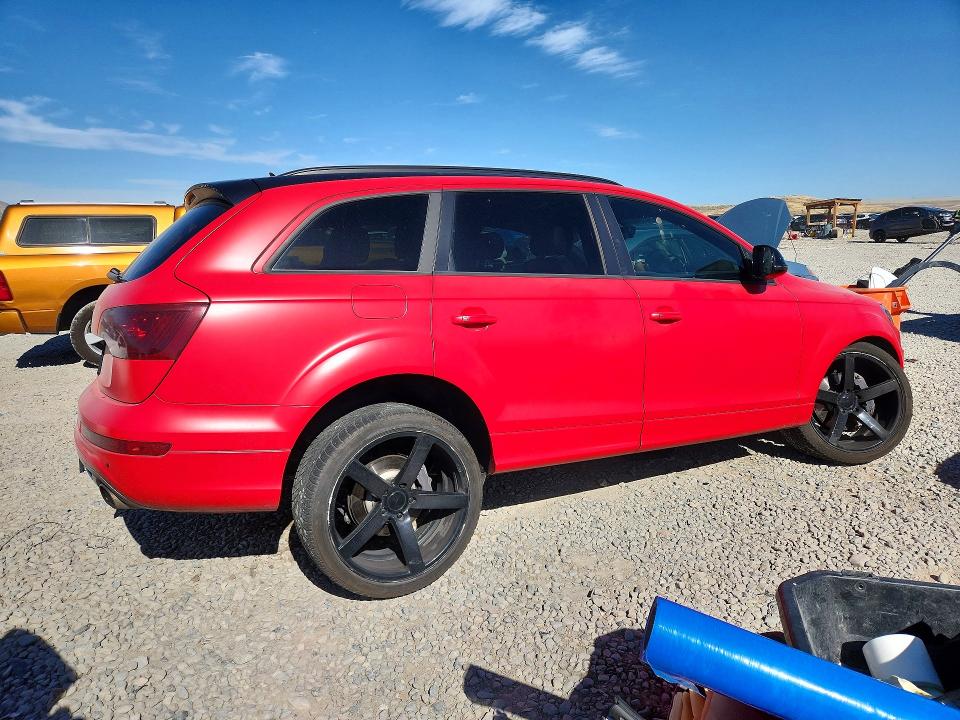 2015 Audi Q7 VIN WA1DGAFE4FD024772 COPART salvage auction — SIDE, Ut - Salvage Certificate, sold $2,600 on 2026-07-02 (photo 3)