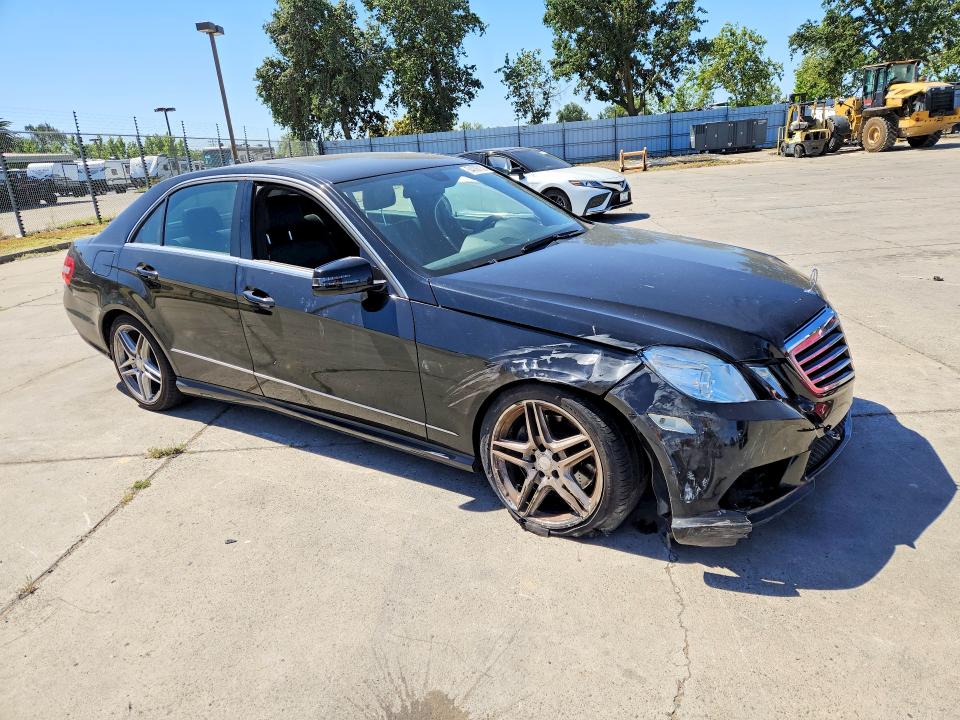 2011 Mercedes-benz E-klasse VIN WDDHF5GB8BA267573 COPART salvage auction — FRONT END, Ca - Salvage Certificate, sold $550 on 2026-08-10 (photo 4)