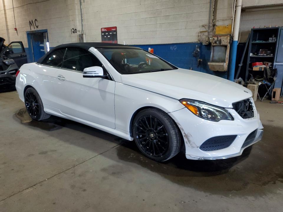 2016 Mercedes-benz E-klasse VIN WDDKK7DF8GF317757 COPART salvage auction — FRONT END, Mi - Certificate Of Title, sold $2,700 on 2026-07-21 (photo 4)