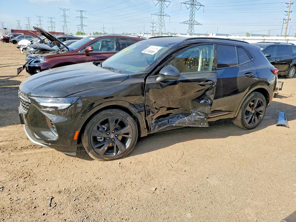 2023 Buick Envision VIN LRBFZPR45PD230973 COPART salvage auction — SIDE, Il - Salvage Certificate, sold $6,500 on 2026-07-23 (photo 1)
