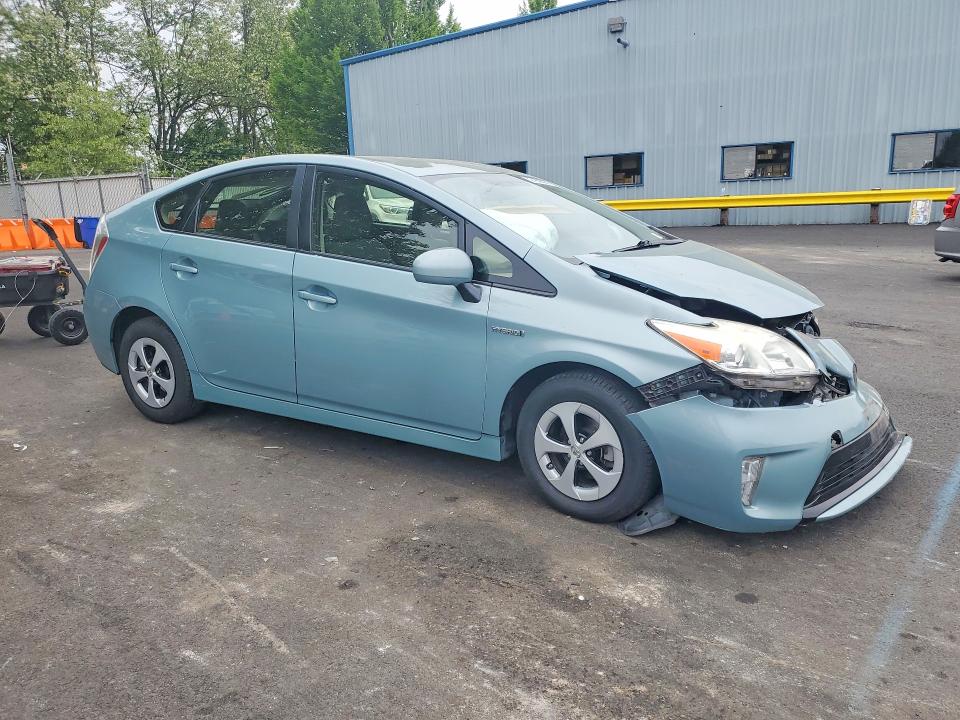 2013 Toyota Prius VIN JTDKN3DU7D1692413 COPART salvage auction — FRONT END, Or - Salvage Title Certificate, sold $2,400 on 2026-07-06 (photo 4)