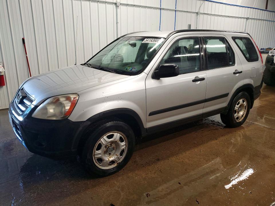 2006 Honda Cr-v VIN SHSRD78576U430051 COPART salvage auction — MECHANICAL, Pa - Cert Of Title, sold $1,900 on 2026-07-08 (photo 1)