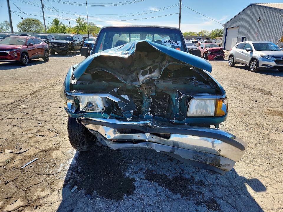 1993 Ford Ranger VIN 1FTCR10U2PUD49529 COPART salvage auction — FRONT END, Il - Salvage Certificate, sold $400 on 2026-07-03 (photo 5)