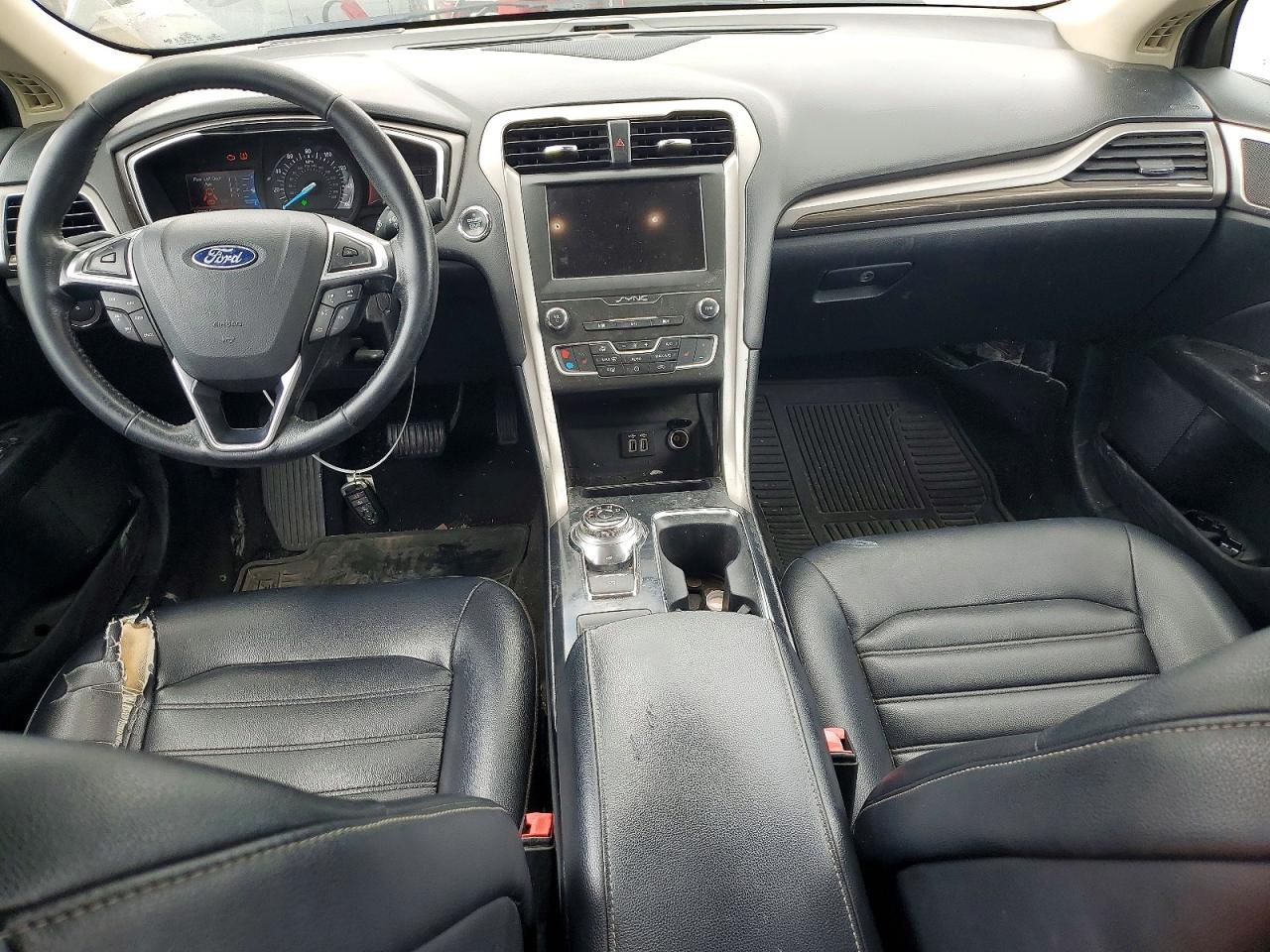 2020 Ford Fusion VIN 3FA6P0CD1LR130688 COPART salvage auction — Front End, TX - CERTIFICATE OF TITLE (P), sold $3,500 on 2026-07-09 (photo 8)