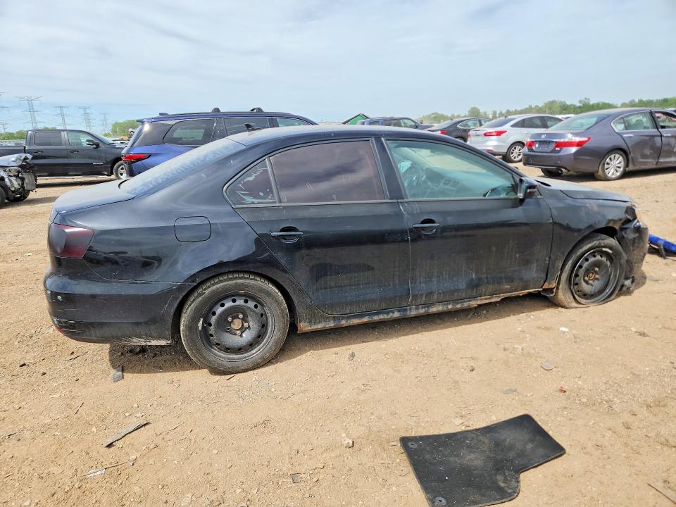 2011 Volkswagen Jetta VIN 3VWDX7AJ3BM339104 COPART salvage auction — FRONT END, Il - Salvage Certificate, sold $325 on 2026-07-02 (photo 3)