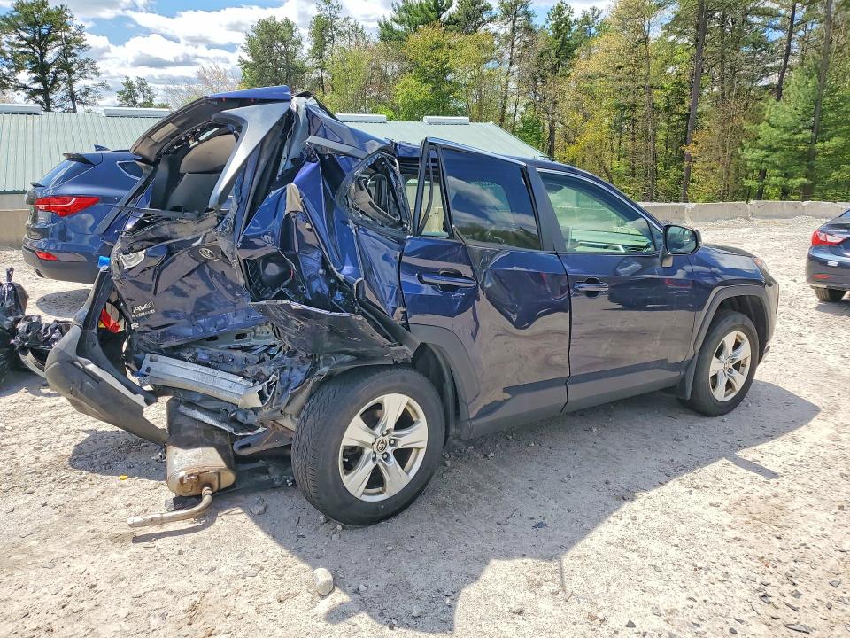 2019 Toyota VIN JTMP1RFV3KD043939 COPART salvage auction — REAR END, Ma - Cert Of Title-Salvage, sold $6,300 on 2026-07-15 (photo 3)