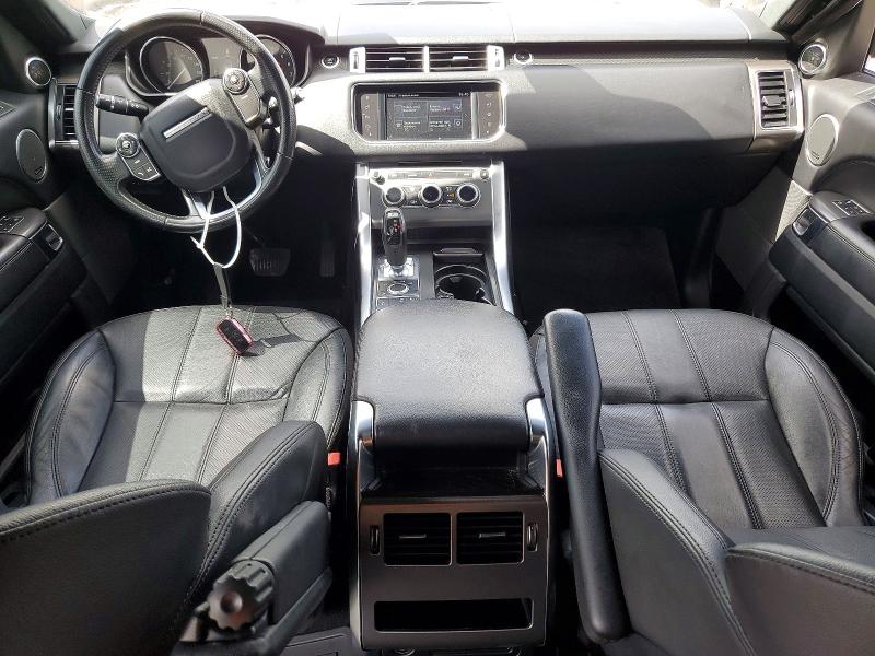 2016 Land rover Range rover sport VIN SALWG2VFXGA578554 COPART salvage auction — FRONT END, Sc - Certificate Of Title (P), sold $4,400 on 2026-07-02 (photo 8)