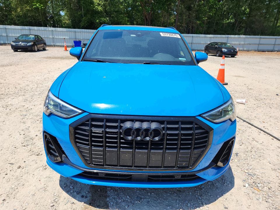 2021 Audi VIN WA1EECF37M1074858 COPART salvage auction — SIDE, Nc - Salvage Certificate Of Title, sold $9,900 on 2026-07-31 (photo 5)
