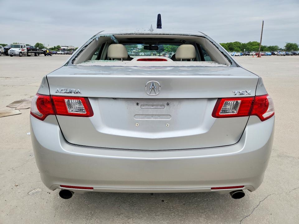 2010 Acura Tsx VIN JH4CU2F60AC030574 COPART salvage auction — HAIL, Tx - Certificate Of Title, sold $1,050 on 2026-07-02 (photo 6)