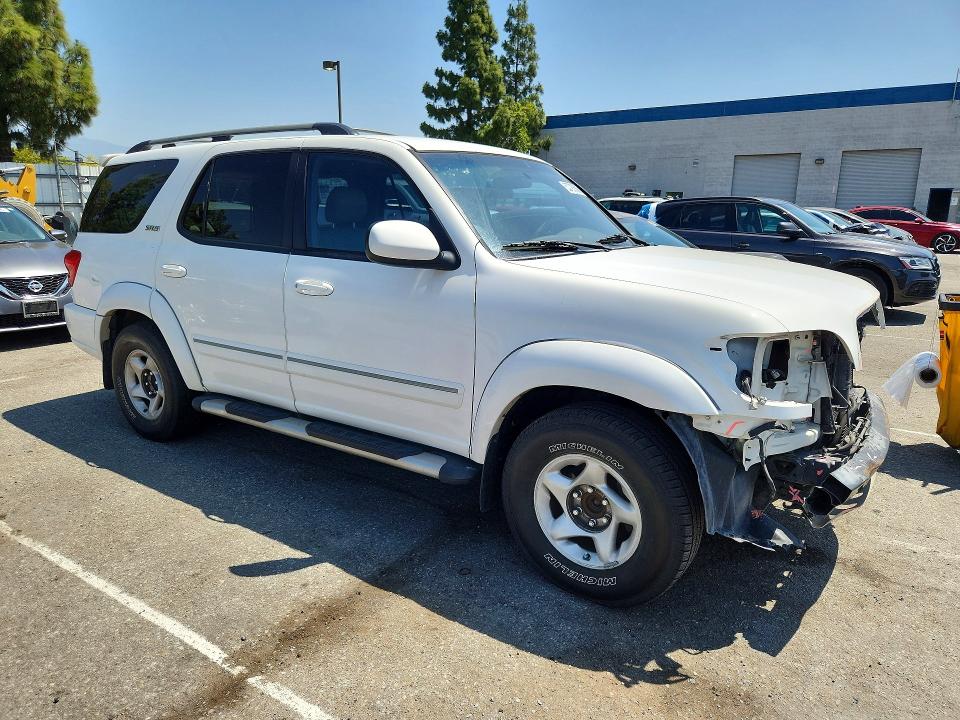 2005 Toyota Sequoia VIN 5TDZT34A65S245599 COPART salvage auction — FRONT END, Ca - Salvage Certificate, sold $2,100 on 2026-07-07 (photo 4)