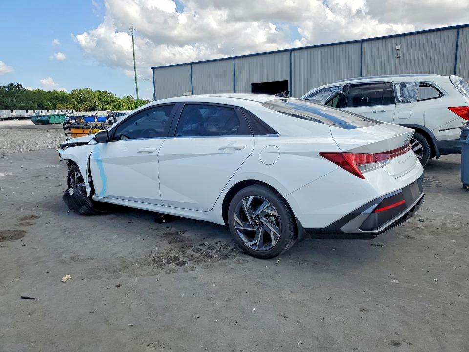 2025 Hyundai Elantra VIN KMHLN4DJ2SU140762 COPART salvage auction — FRONT END, Fl - Certificate Of Destruction, sold $3,700 on 2026-07-15 (photo 2)
