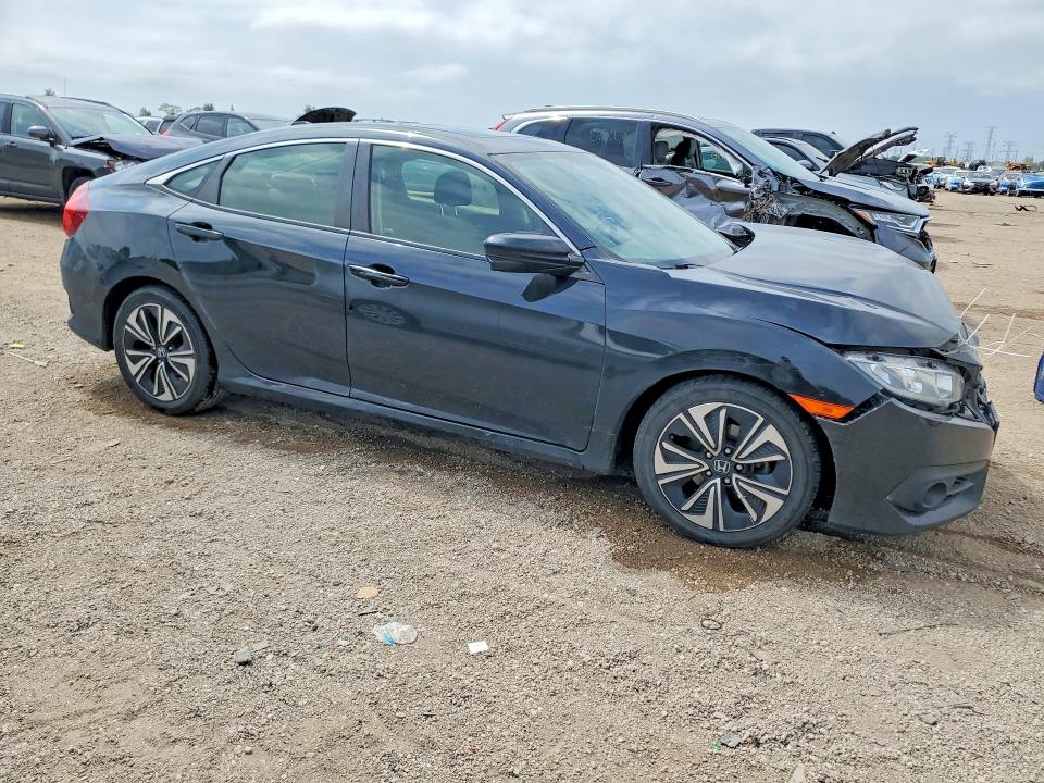 2018 Honda Civic VIN JHMFC1F33JX023921 COPART salvage auction — FRONT END, Il - Salvage Certificate, sold $2,450 on 2026-07-28 (photo 4)