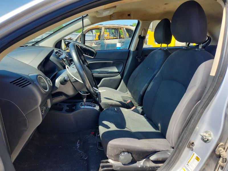 2017 Mitsubishi Mirage VIN ML32F4FJ4HHF09106 COPART salvage auction — FRONT END, Salvage Title, sold $425 on 2026-09-08 (photo 7)