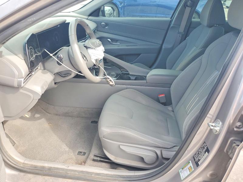 2024 Hyundai Elantra VIN KMHLS4DGXRU681971 COPART salvage auction — FRONT END, Tx - Salvage Vehicle Title, sold $4,400 on 2026-07-30 (photo 7)