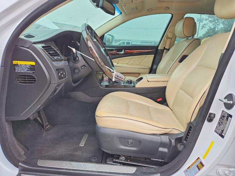 2015 Hyundai Equus VIN KMHGH4JH3FU092818 COPART salvage auction — FRONT END, NC - SALVAGE CERTIFICATE OF TITLE, sold $1,500 on 2026-07-29 (photo 7)