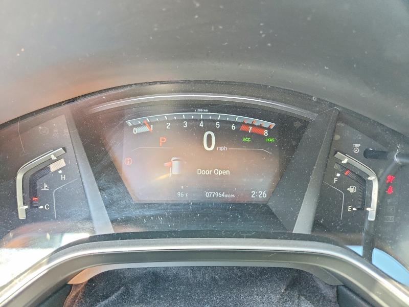 2019 Honda Cr-v VIN 7FARW1H81KE038531 COPART salvage auction — SIDE, TX - CERTIFICATE OF TITLE, sold $7,900 on 2026-07-16 (photo 9)