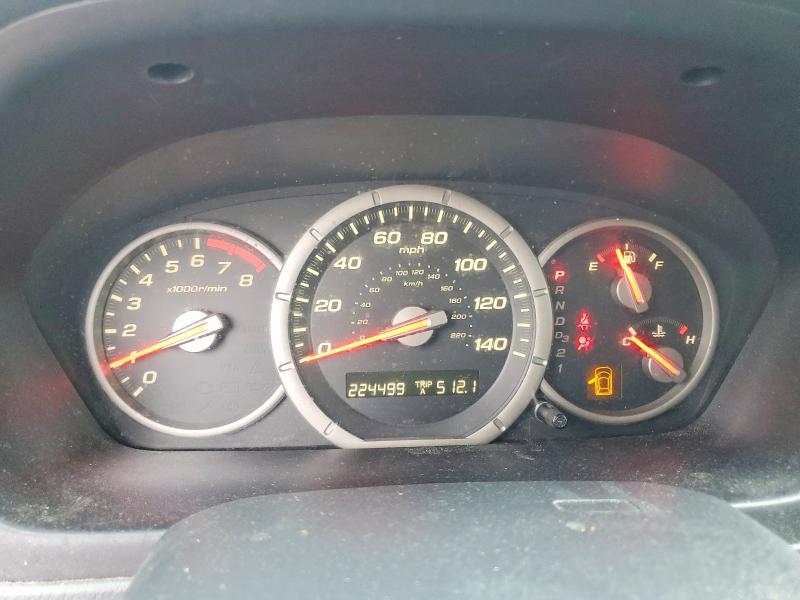 2008 Honda Pilot VIN 5FNYF285X8B007404 COPART salvage auction — SIDE, Al - Cert Of Title-Salvage Title, sold $250 on 2026-07-09 (photo 9)