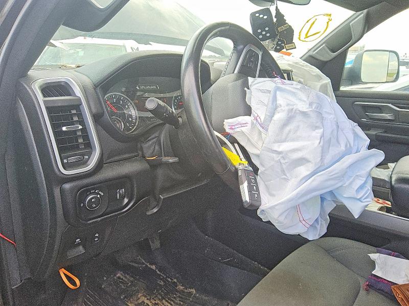 2021 Ram 1500 VIN 1C6SRFFT0MN803958 COPART salvage auction — FRONT END, Tx - Certificate Of Title, sold $6,500 on 2026-07-02 (photo 8)