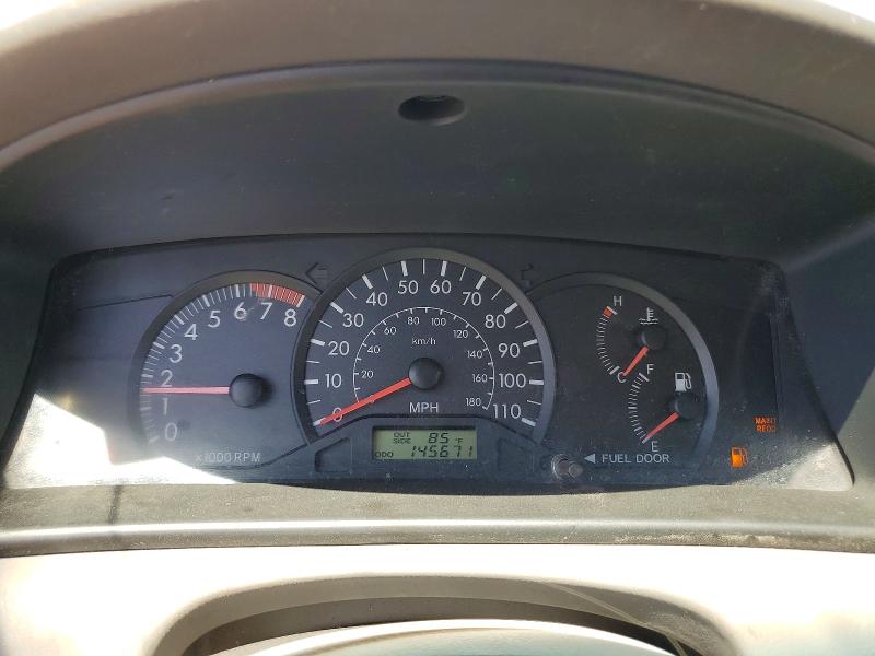 2006 Toyota Corolla VIN JTDBR32E060083236 COPART salvage auction — REAR END, In - Certificate Of Title, sold $1,000 on 2026-07-15 (photo 9)