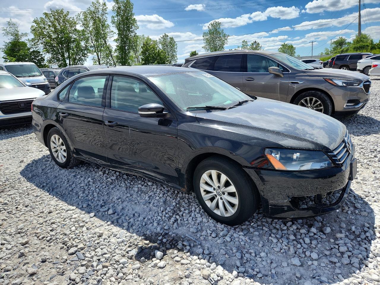 2013 Volkswagen Passat VIN 1VWAP7A37DC088175 COPART salvage auction — Side, MI - CERTIFICATE OF TITLE, sold $725 on 2026-07-02 (photo 4)