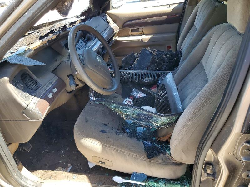 2003 Mercury Grand marquis VIN 2MEFM74WX3X701882 COPART salvage auction — BURN, Wv - Salvage Certificate, sold $450 on 2026-07-23 (photo 7)