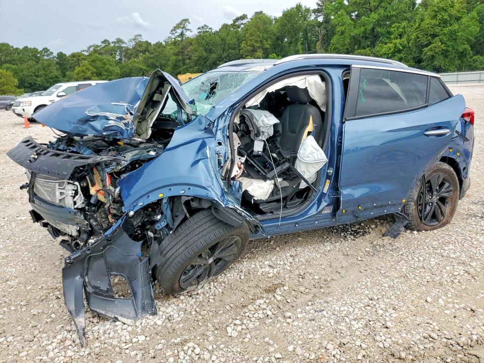 2025 Buick Encore VIN KL4AMDSL6SB122984 COPART salvage auction — FRONT END, Tx - Nonrepairable Title, sold $625 on 2026-07-10 (photo 1)