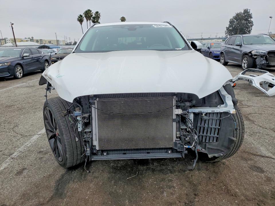 2022 Jaguar F-pace VIN SADCJ2EXXNA701775 COPART salvage auction — FRONT END, Ca - Salvage Certificate, sold $8,400 on 2026-07-17 (photo 5)