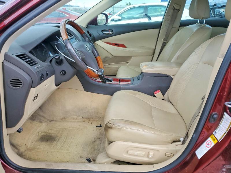 2007 Lexus Es 350 VIN JTHBJ46GX72061144 COPART salvage auction — FRONT END, Ut - Salvage Certificate, sold $350 on 2026-07-31 (photo 7)