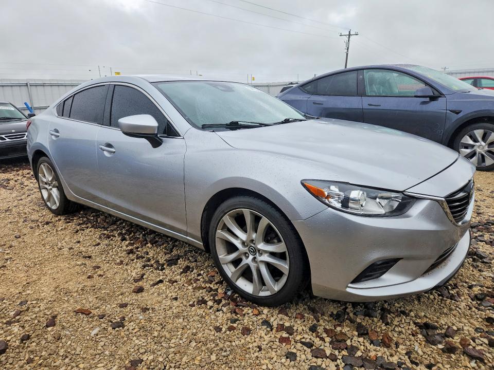 2017 Mazda 6 VIN JM1GL1V59H1105397 COPART salvage auction — HAIL, Mo - Certificate Of Title, sold $2,400 on 2026-07-20 (photo 4)