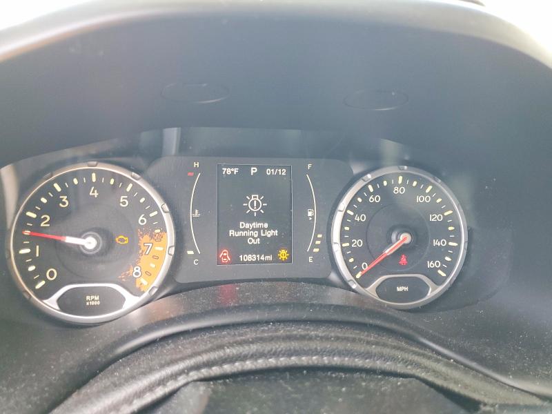 2016 Jeep Renegade VIN ZACCJBBT2GPC65486 COPART salvage auction — MECHANICAL, Ca - Dis/Dlr/Exp Only Clean Title, sold $1,700 on 2026-07-06 (photo 9)