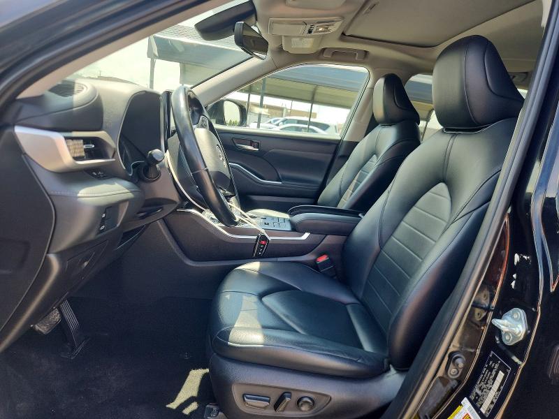 2021 Toyota Highlander VIN 5TDGZRBHXMS120399 COPART salvage auction — Hail, TX - CERTIFICATE OF TITLE, sold $21,500 on 2026-07-08 (photo 7)